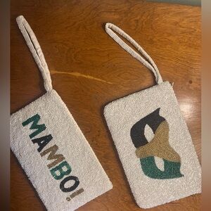Mardi Gras Glam Beaded Wristlet Set 🎭 TIANA | Mask & MAMBO | NWT parades Nola
